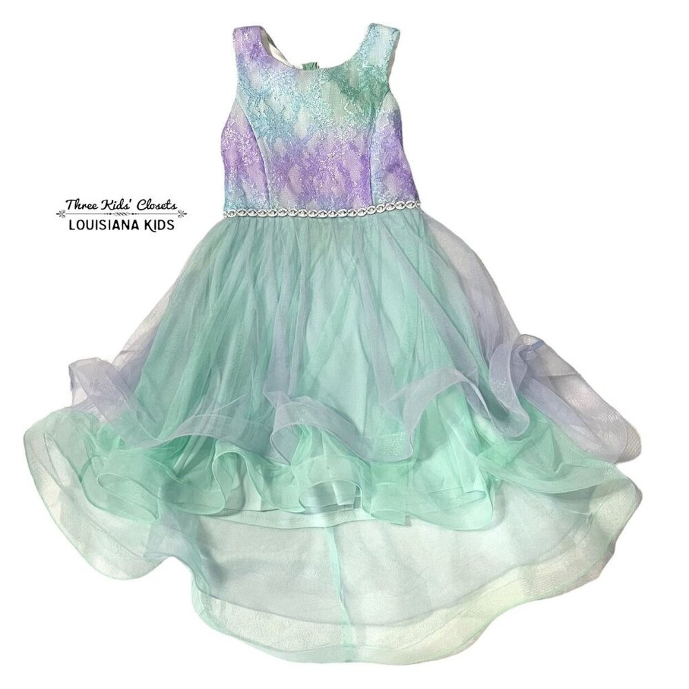 Emily Rose Sz 8 Lace & Tulle Special Occasion Dress
